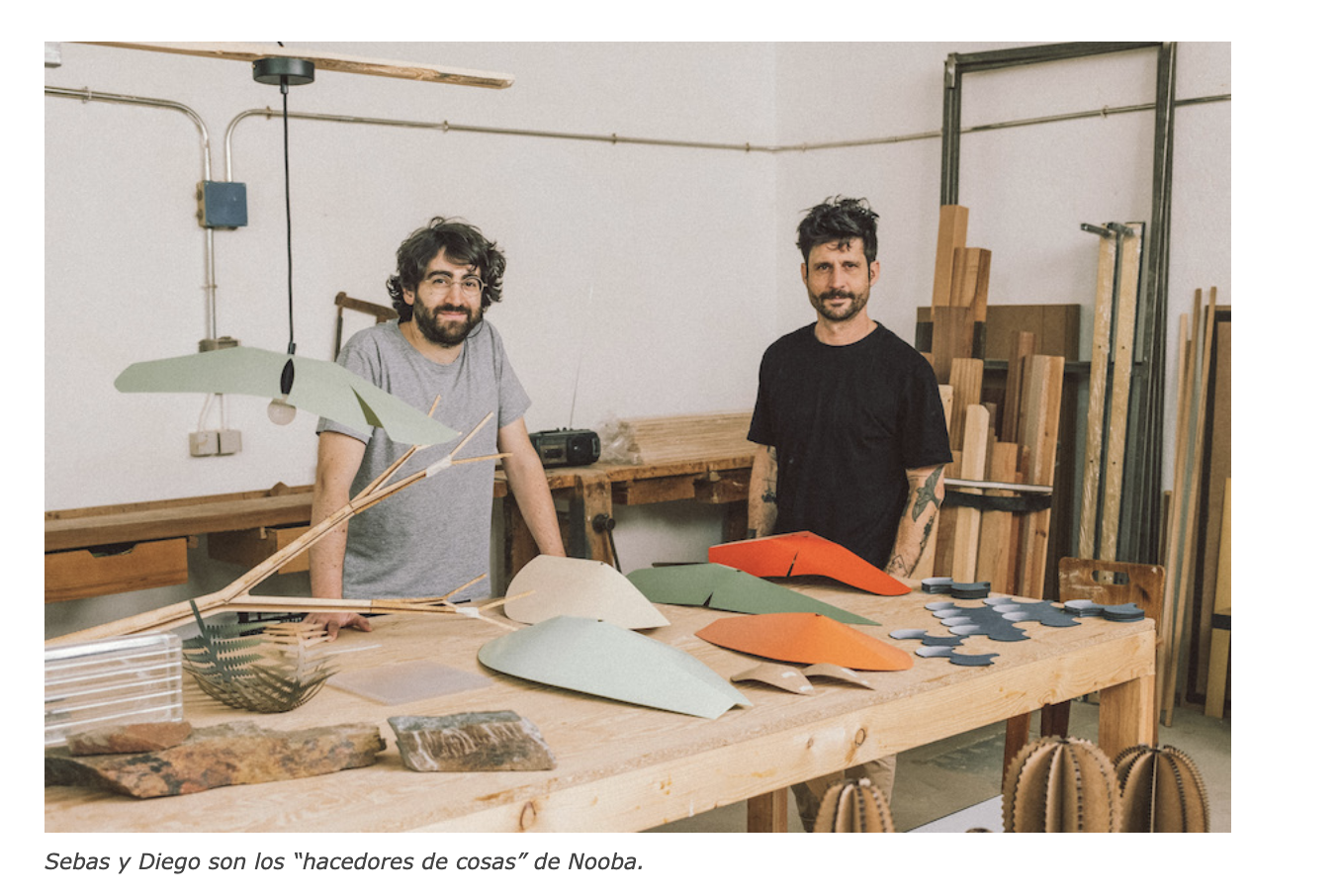 NOOBA. Estudio de diseño y fabricación NOOBA